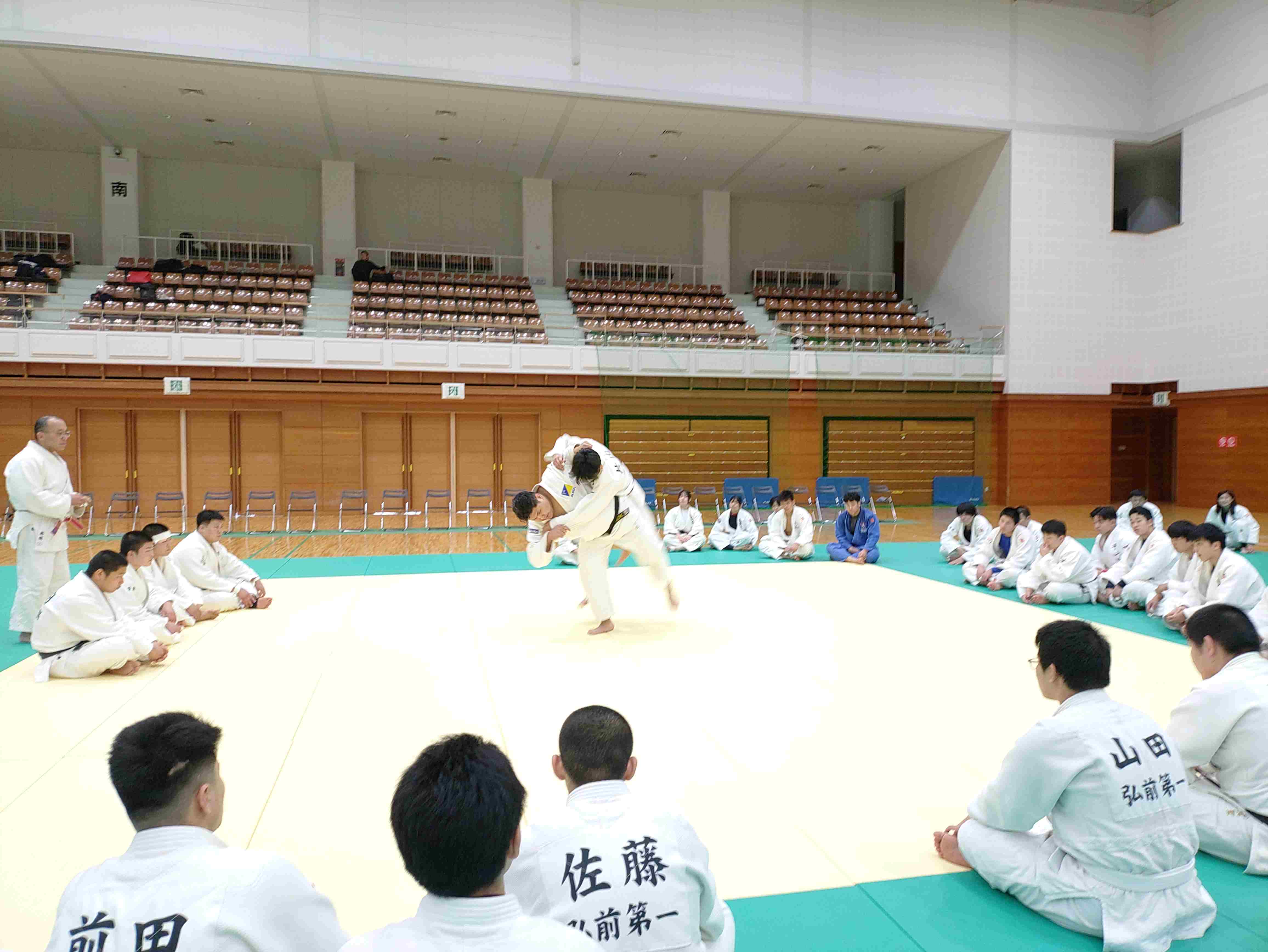 トップアスリート交流事業柔道教室