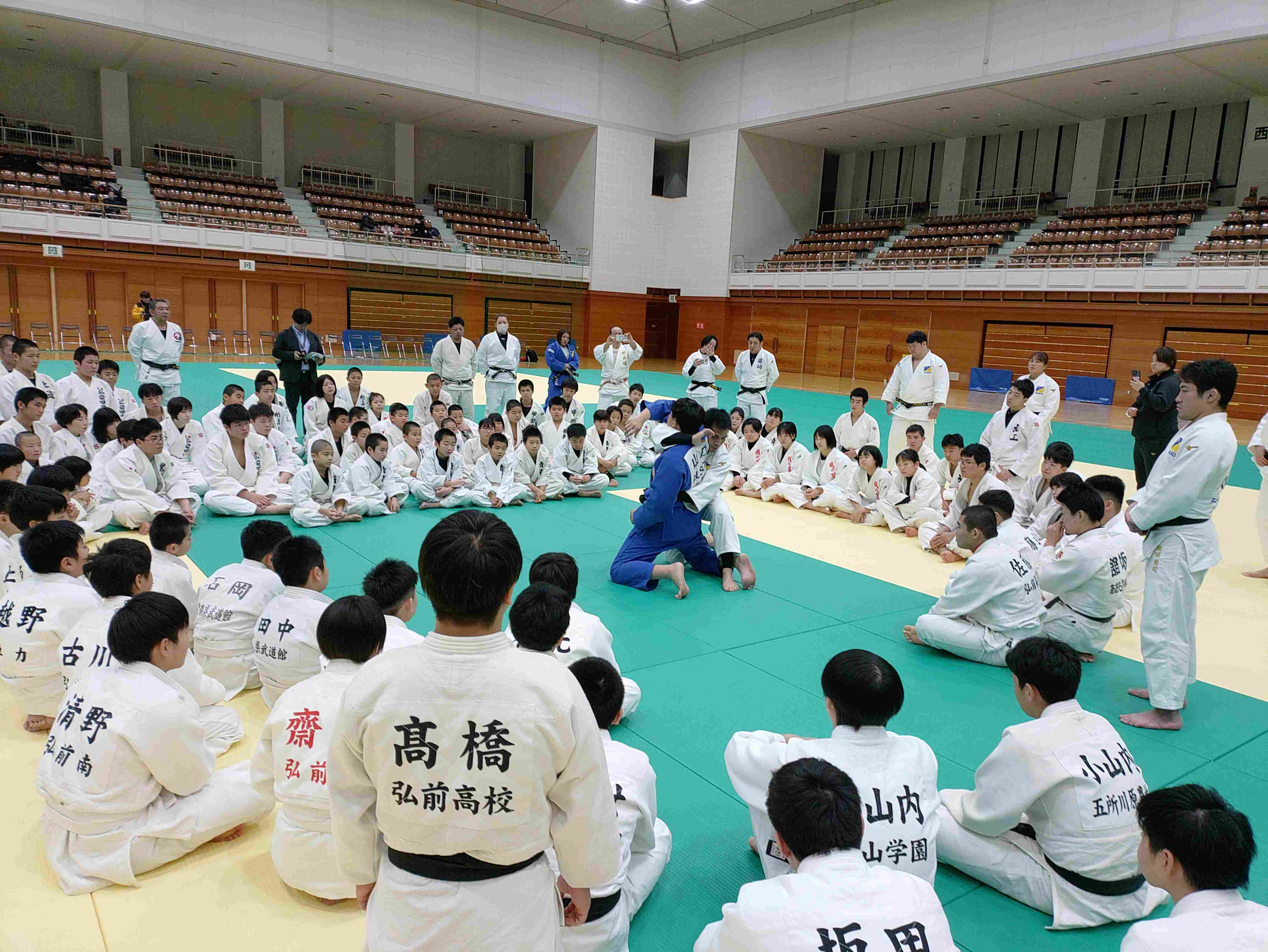 トップアスリート交流事業柔道教室